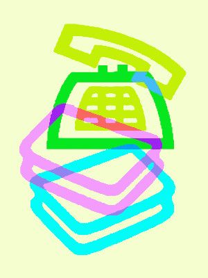 Logo oferty "Książka na telefon"
